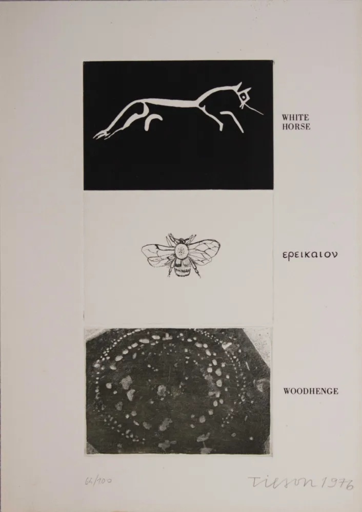 Radierung Tilson - Untitled from ''Wessex' portfolio