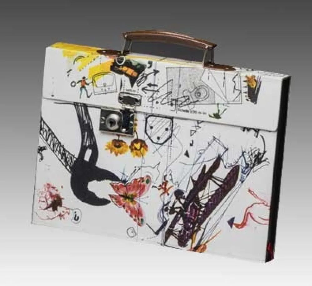 Illustriertes Buch Tinguely - Valise Méta Matic