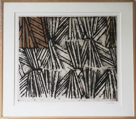 Radierung Und Aquatinta Titus Carmel - Brisée I (Sur la route de la soie)