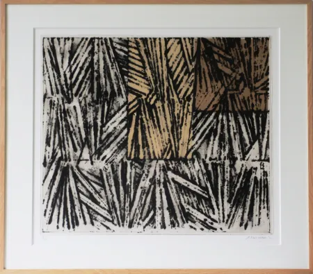 Radierung Und Aquatinta Titus Carmel - Brisée II (Sur la route de la soie)