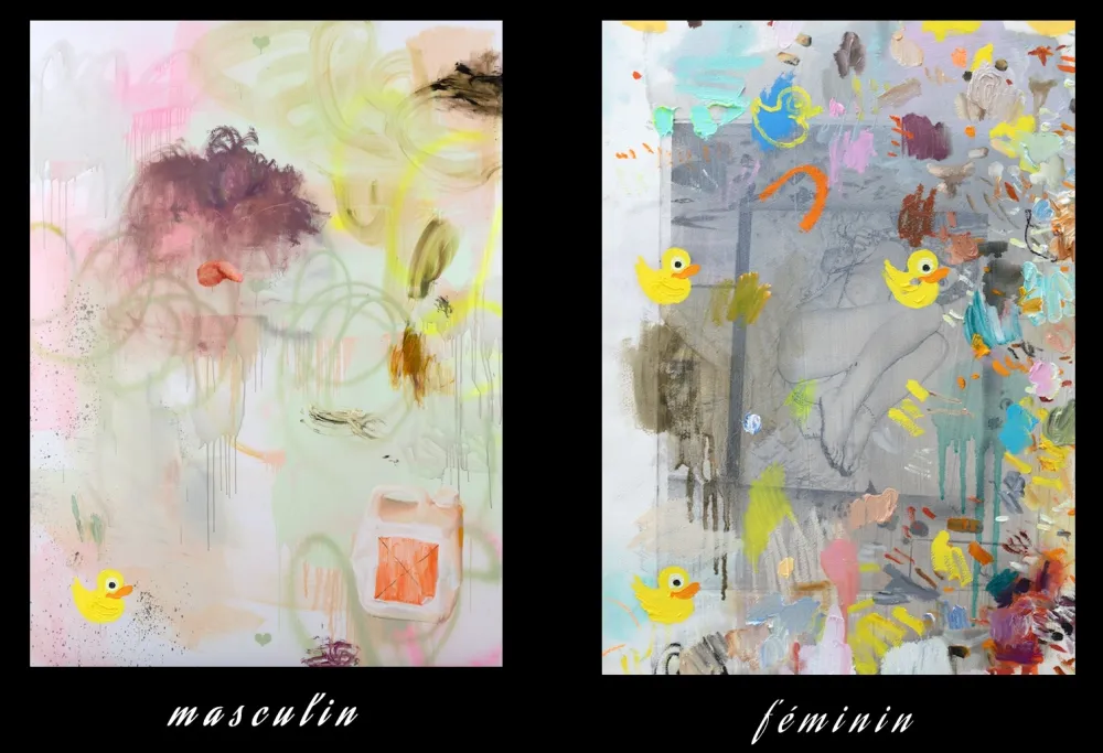 Digitale Druckgrafik Tursic & Mille - Nu (Collection Naked)