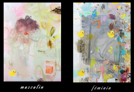 Digitale Druckgrafik Tursic & Mille - Nu (Collection Naked)