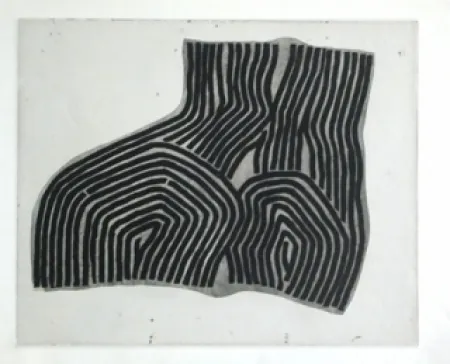 Radierung Und Aquatinta Ubac - Le pommier impudique 