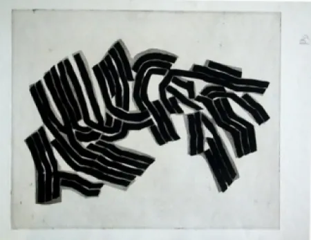 Radierung Und Aquatinta Ubac - Le pommier impudique 