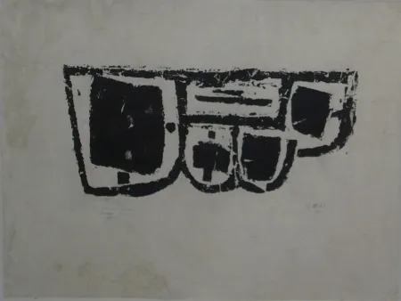 Monotypie Ubac - Sans titre