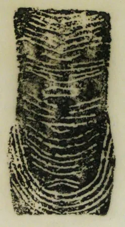 Radierung Ubac - Torse