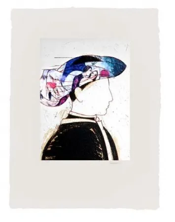 Radierung Und Aquatinta Valdés - Manolo Valdés