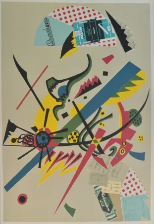 Siebdruck Valdés - Menina Kandinsky