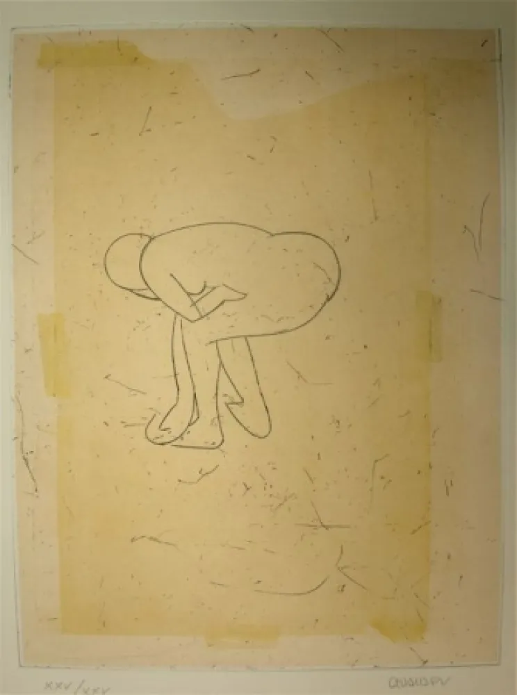 Radierung Valdés - S/T VII