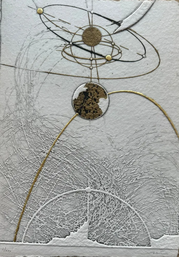 Radierung Valentini - Segni del cielo IV