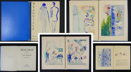Illustriertes Buch Van Dongen - Deauville 1920, Aquarelles de Van Dongen