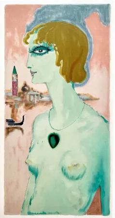 Lithographie Van Dongen - La Marchese Luisa Casati