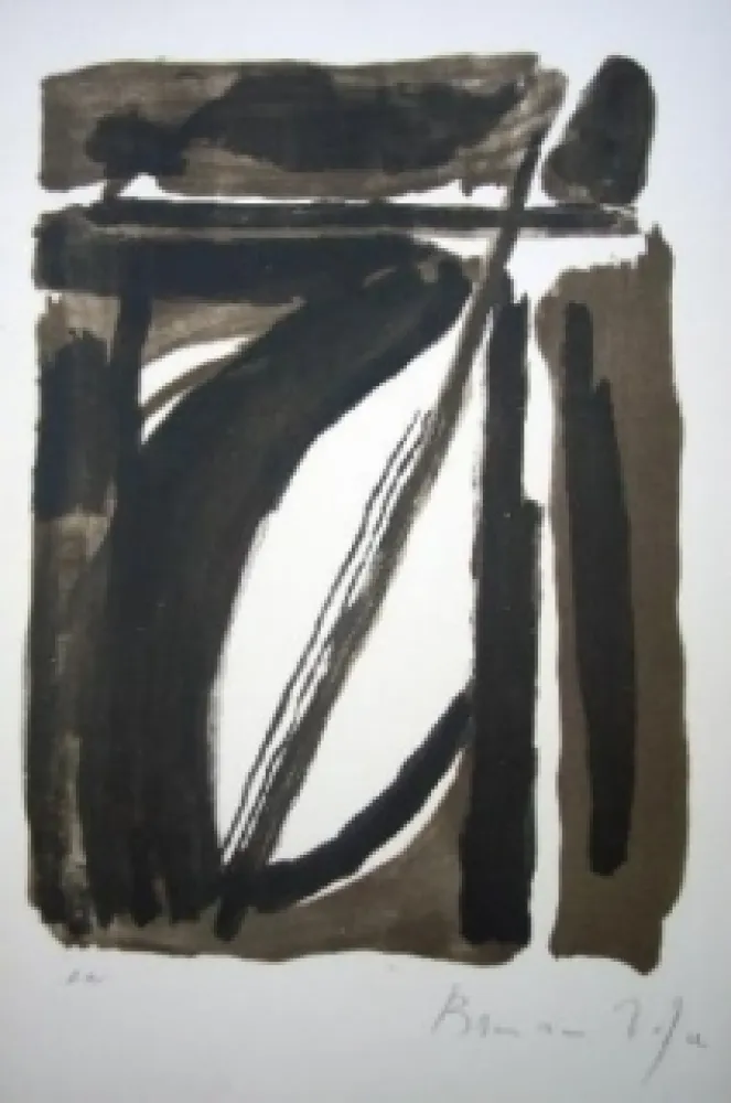 Lithographie Van Velde - MP 124