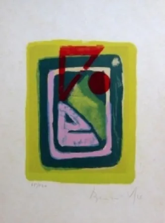 Lithographie Van Velde - MP 146