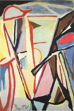 Lithographie Van Velde - MP 151