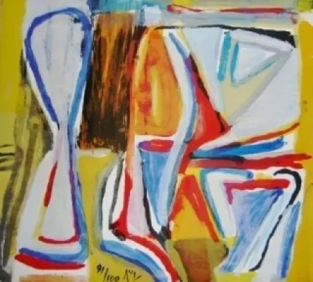 Linolschnitt Van Velde - MP 223