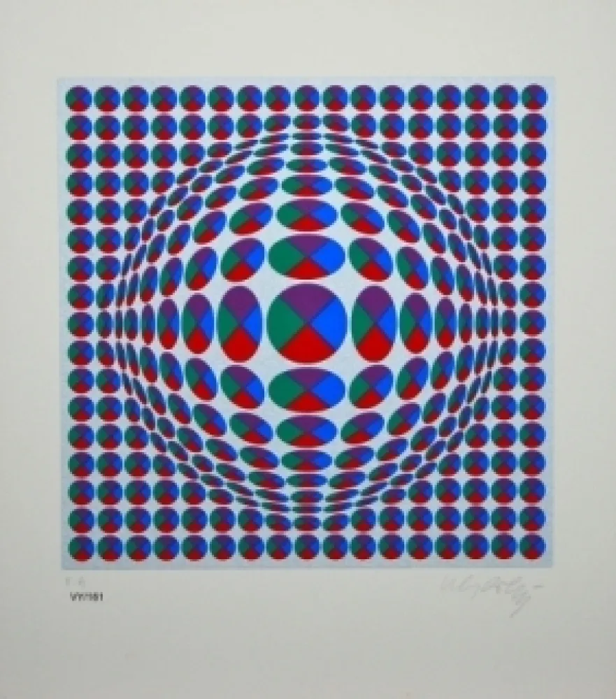 Keine Technische Vasarely - Neptune Argent