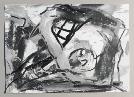 Siebdruck Vedova - Composizione