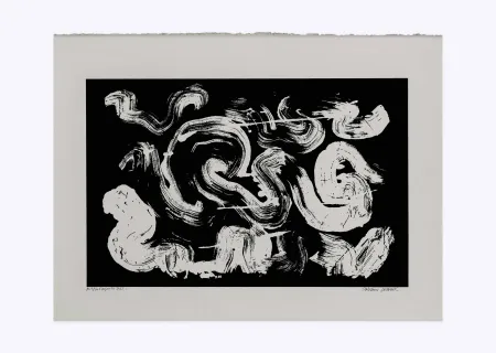 Siebdruck Verdier - Etude de la coiffe de Margareta ou la pensée labyrinthique