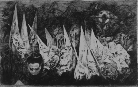 Radierung Vespignani - El Miserere