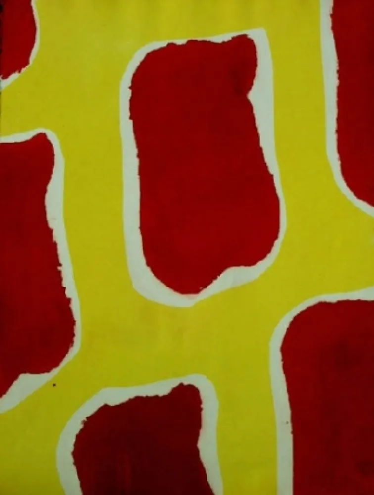 Aquatinta Viallat - Composition