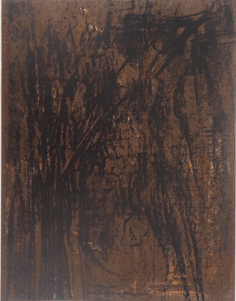 Lithographie Vieira Da Silva - Terre du Portugal