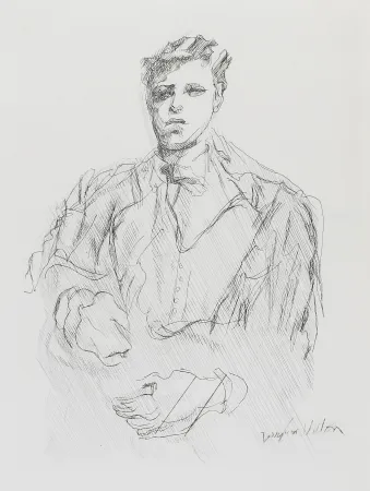 Stich Villon - Portrait de Rimbaud