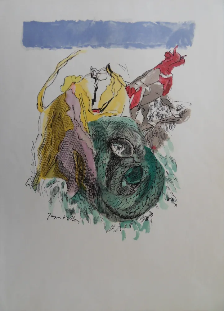 Stich Villon - Serpent cubiste