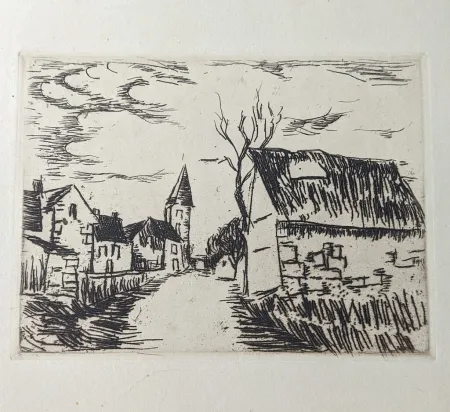 Stich Vlaminck - Environs de Marines / Oise