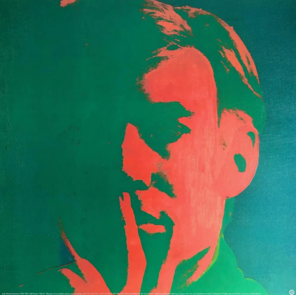 Siebdruck Warhol (After) - Self Portrait 