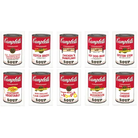 Siebdruck Warhol - Campbell’s Soup II Complete Portfolio