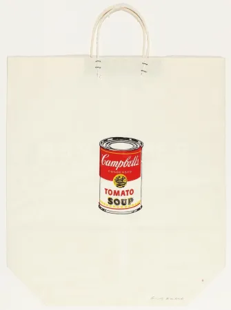 Siebdruck Warhol - Campbells Soup Shopping Bag (FS II.4)