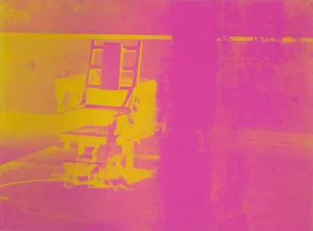 Siebdruck Warhol - Electric Chair (FS II.82)
