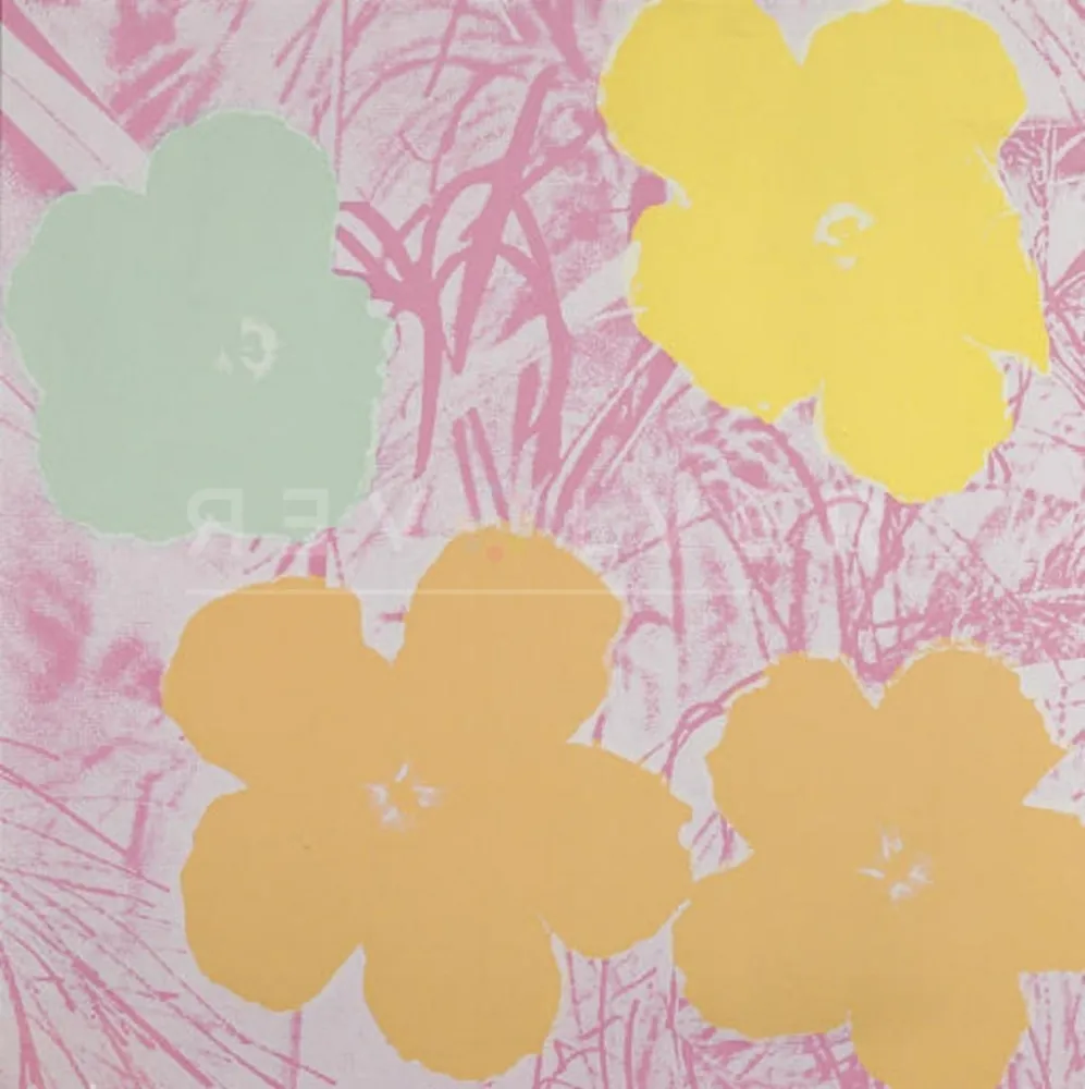 Siebdruck Warhol - Flowers (FS II.70)