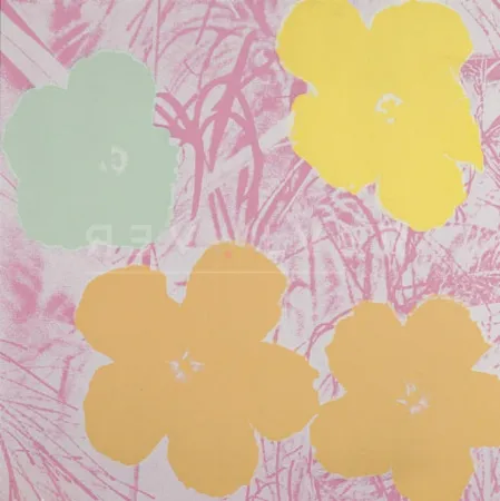 Siebdruck Warhol - Flowers (FS II.70)
