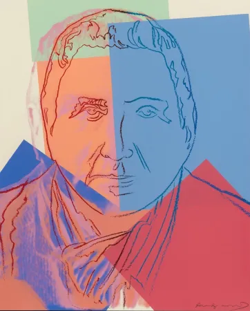 Siebdruck Warhol - Gertrude Stein (FS II.227) 