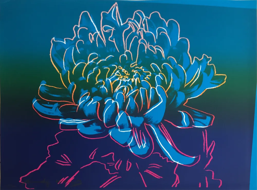 Siebdruck Warhol - Kiku