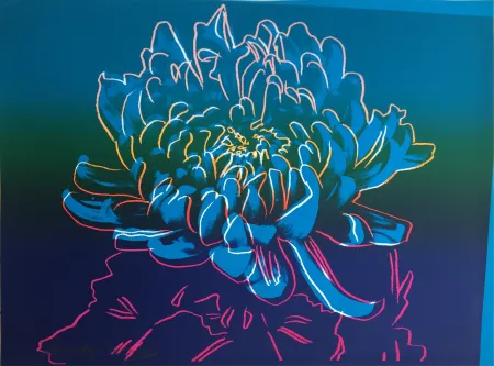 Siebdruck Warhol - Kiku