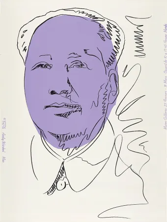 Siebdruck Warhol - Mao (FS II.125A)
