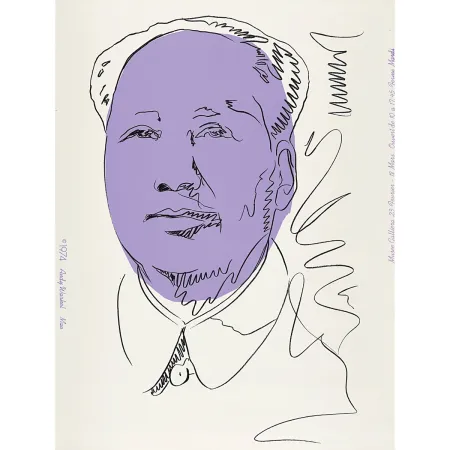 Siebdruck Warhol - Mao (FS II.125A)