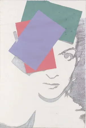 Siebdruck Warhol - Paloma Picasso 