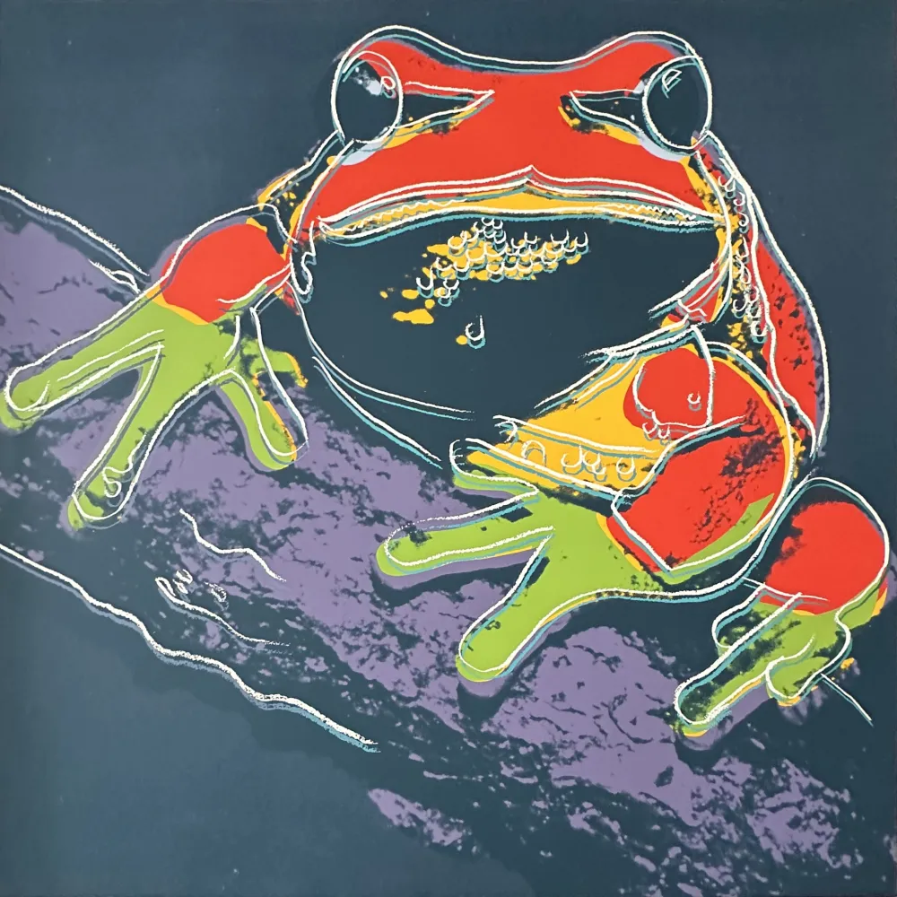 Siebdruck Warhol - Pine Barrens Tree Frog (FS II.294)