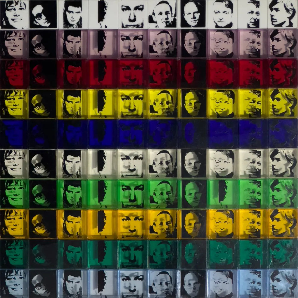 Siebdruck Warhol - Portraits of the Artists (FS II.17)
