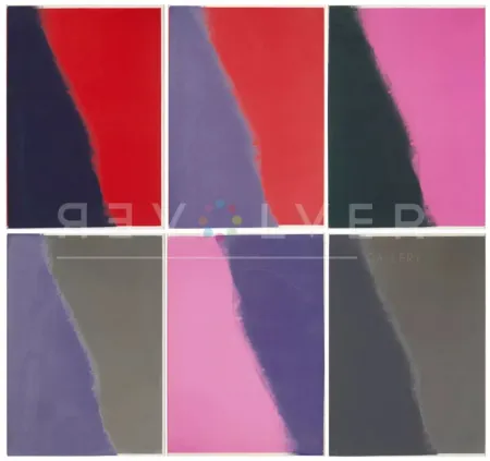 Siebdruck Warhol - Shadows II Complete Portfolio (FS II.210-215)