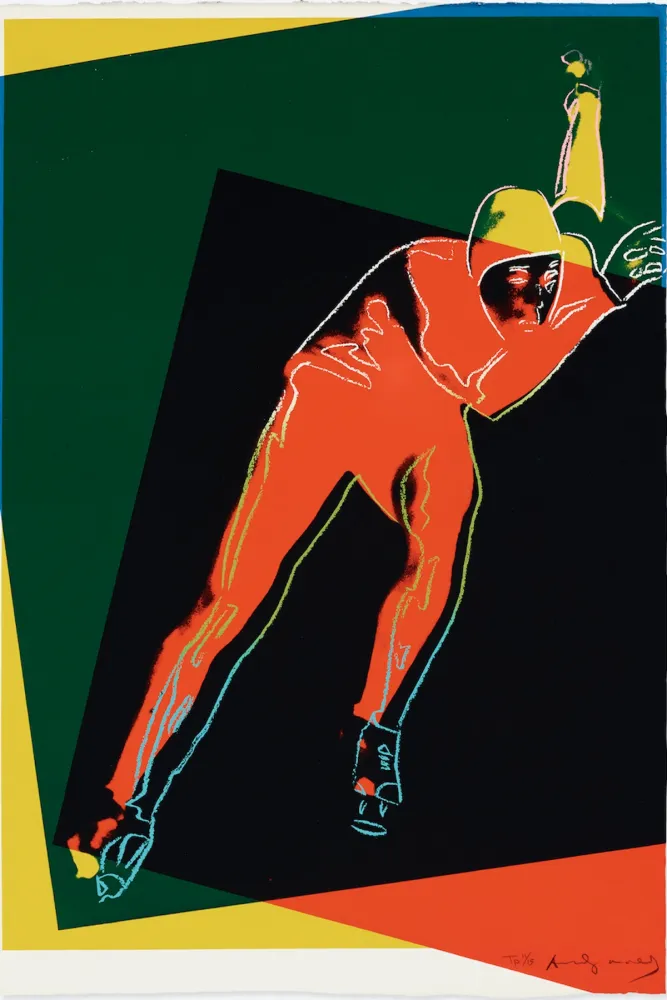 Siebdruck Warhol - Speed Skater (FS II.303) Trial Proof