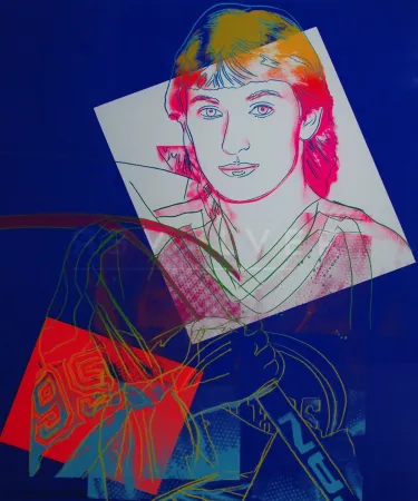 Siebdruck Warhol - Wayne Gretzky (FS II.306)
