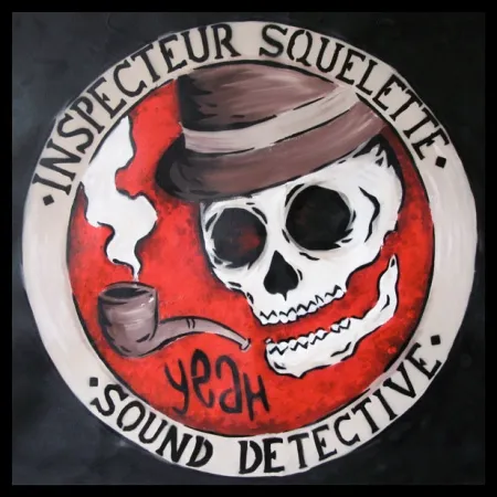 Plakat Zabou - Inspecteur Squelette