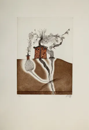 Radierung Und Aquatinta Zush - Mahome