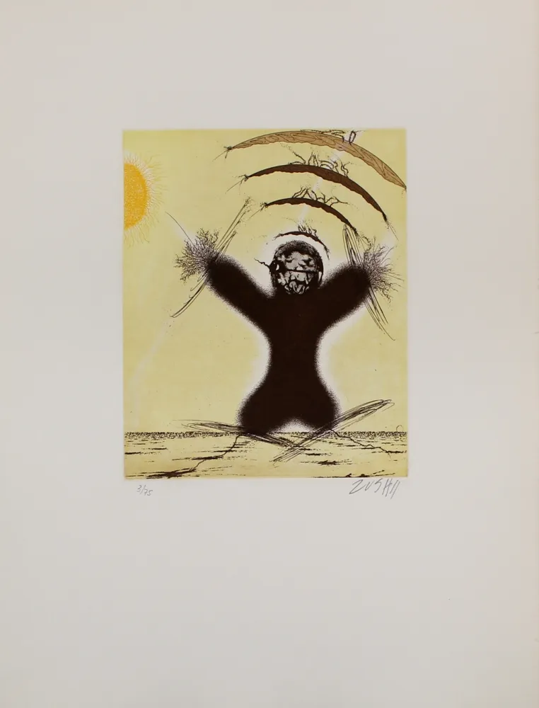 Radierung Und Aquatinta Zush - Soplanes Vrv