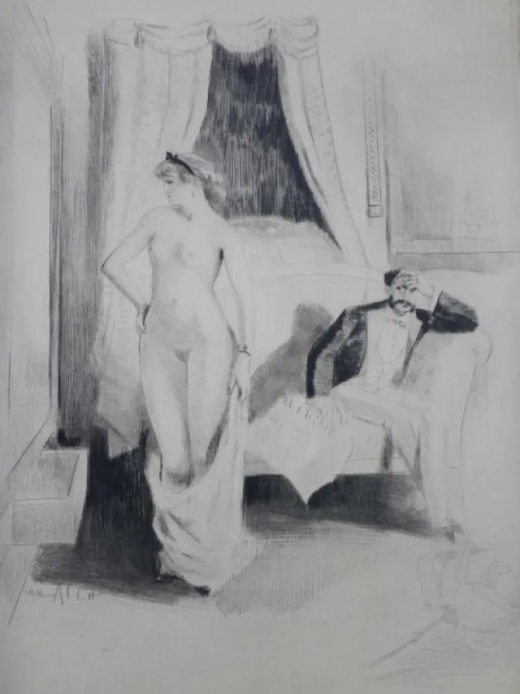 Stich Ablett - Eaux-fortes pour Nana, par William Ablett 